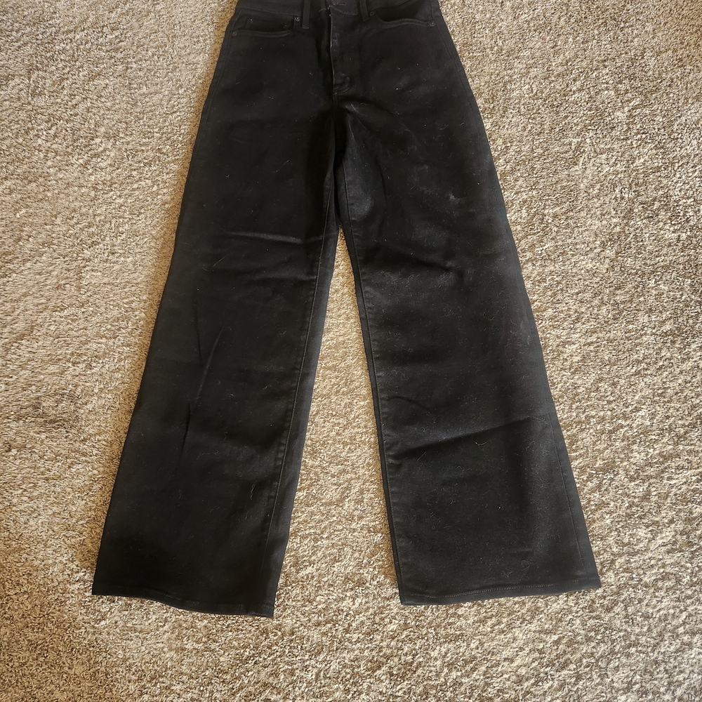 Daze Chic Black Wide Leg Women's Jeans. Never Been Worn Or Washed brand New